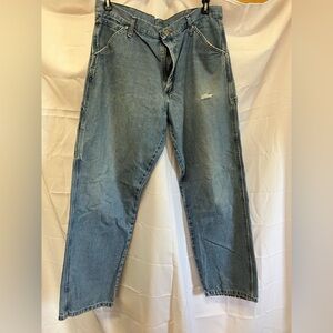 Wrangler Blue Relaxed Fit Jeans Classic Denim